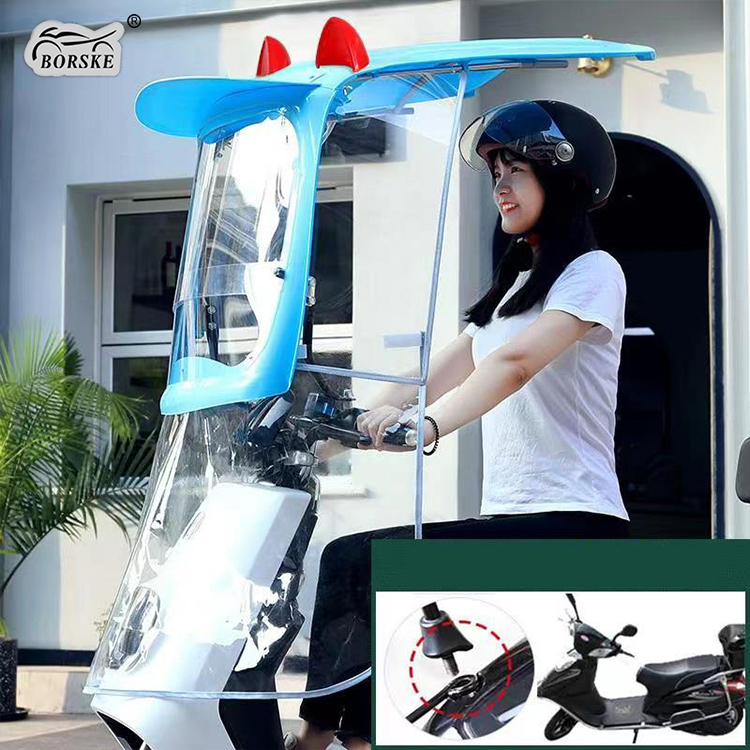 Borske motorcycle Parts Company  Sunshade Scooter Sun Canopy Waterproof