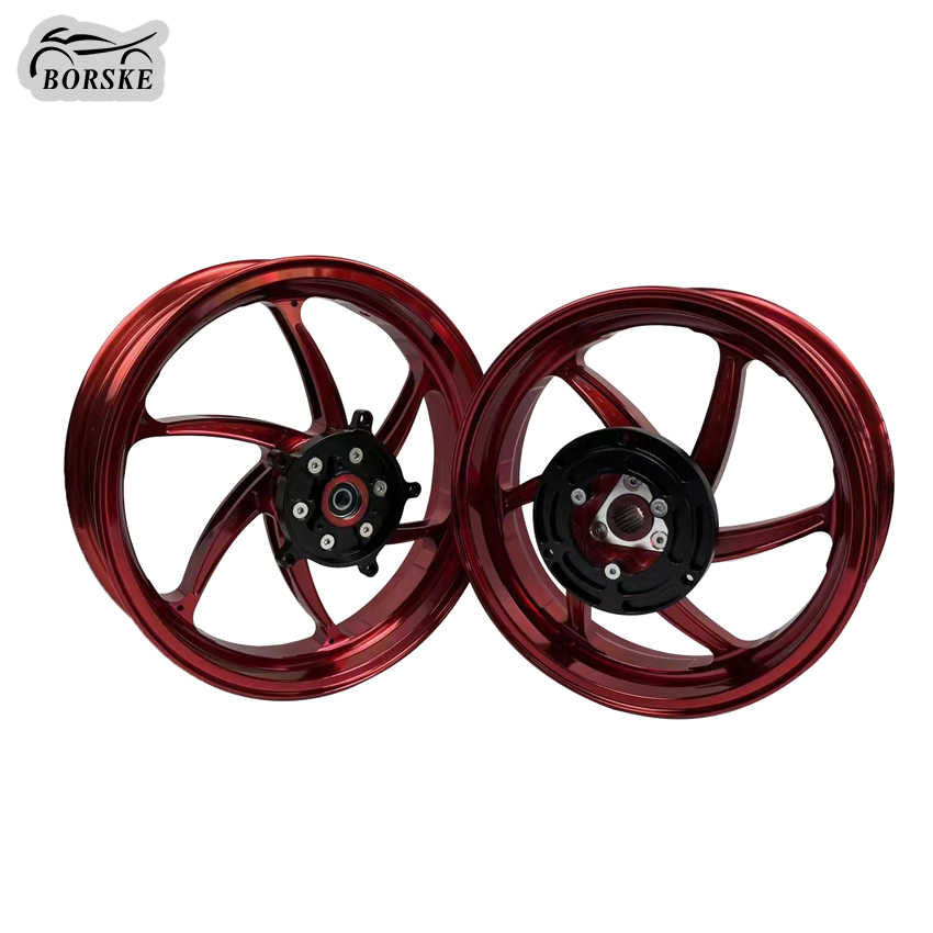 Borske High-end 15 Inch Wheel Rims Front and Rear for Honda Forza 350