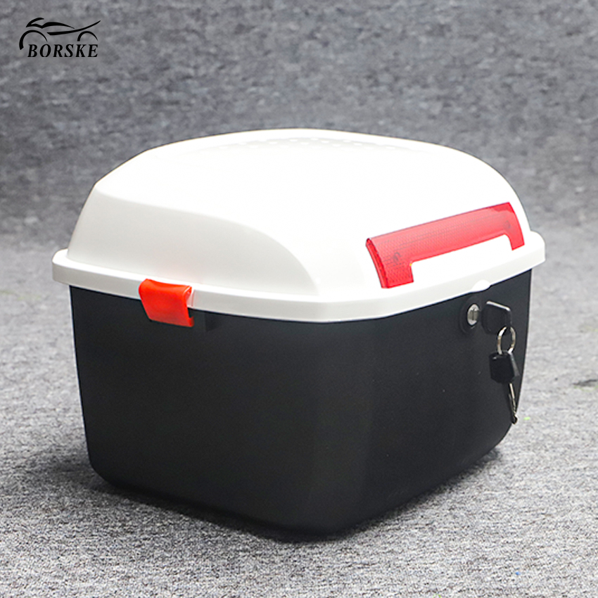 28L Motorcycle Storage Rear Luggage Tail Boxes Top Box