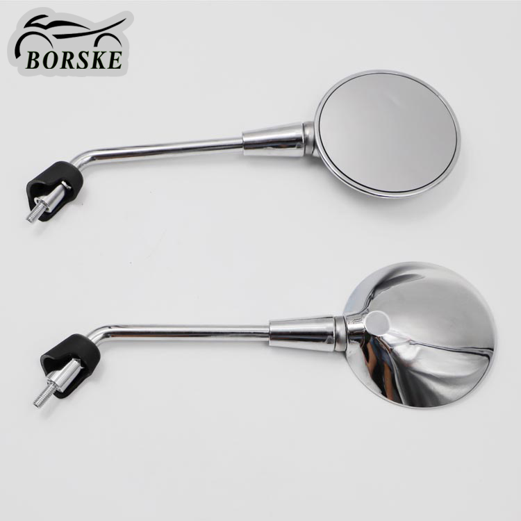 Borske Scooter Accessories Manufacturer Scooter Mirrors Rear View Mirror Round Sprint Primavera 150