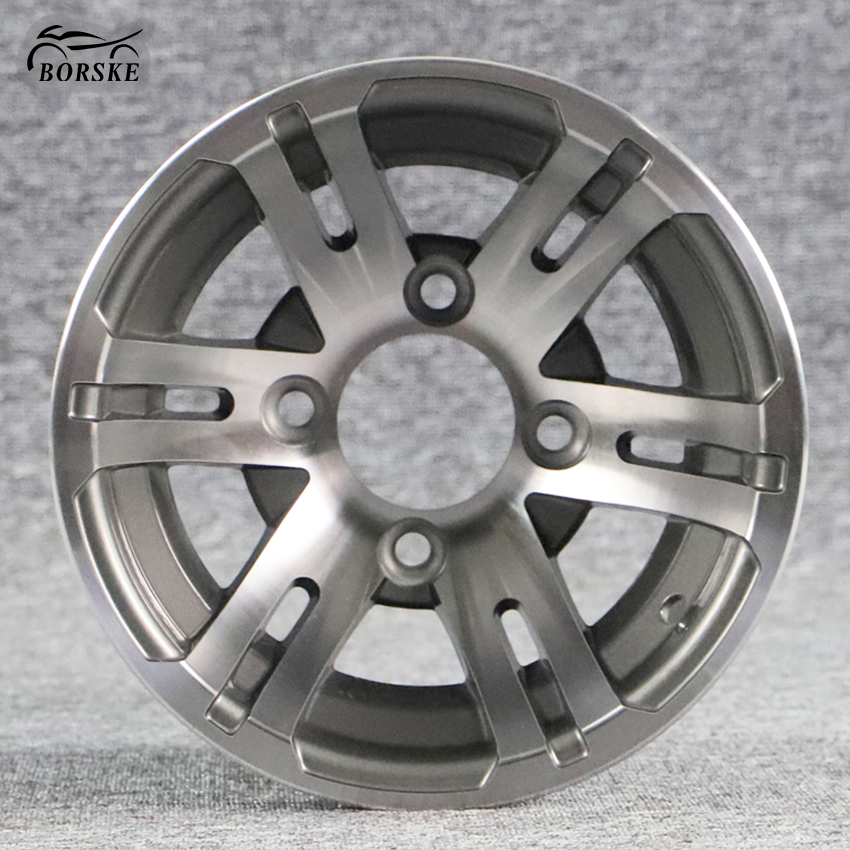 BORSKE Custom atv part 10x7 inch ATV wheel PCD4x110-115mm ET CB 70mm ATV rims 10 inch