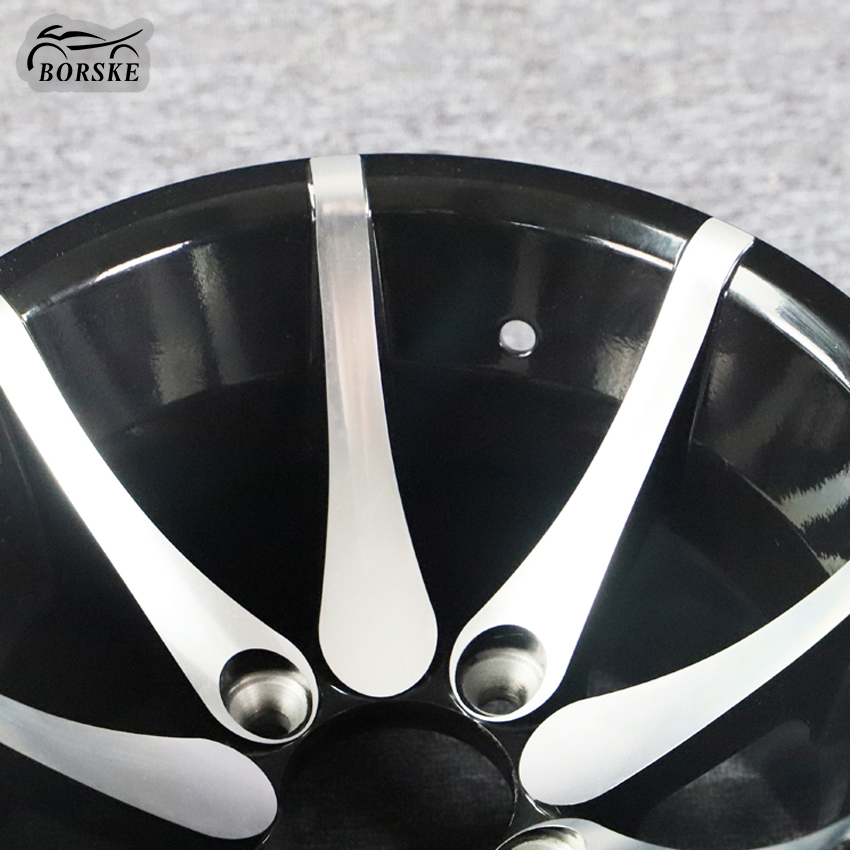 Borske motorcycle Parts Company Roues de voiturettes de golf 10x7 pouces Aluminium 3