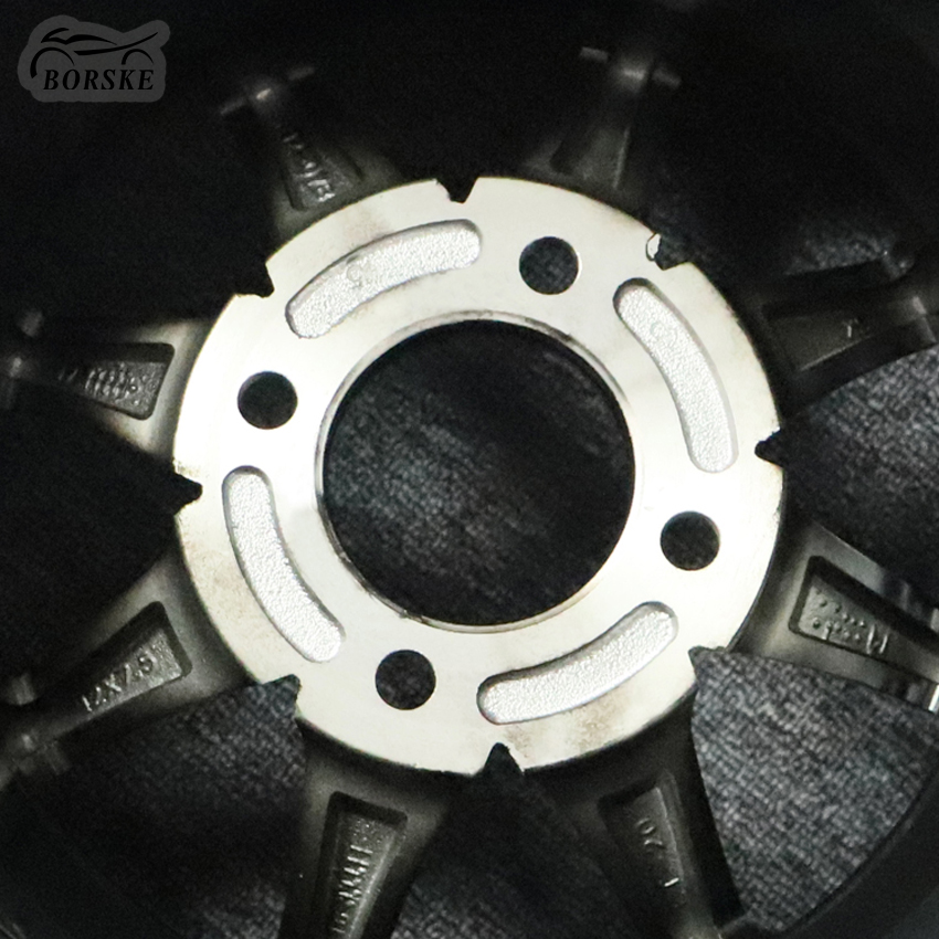 Borske motorcycle Parts Company Roues de voiturettes de golf 10x7 pouces Aluminium 5