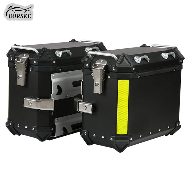 Motorcycle aluminum box