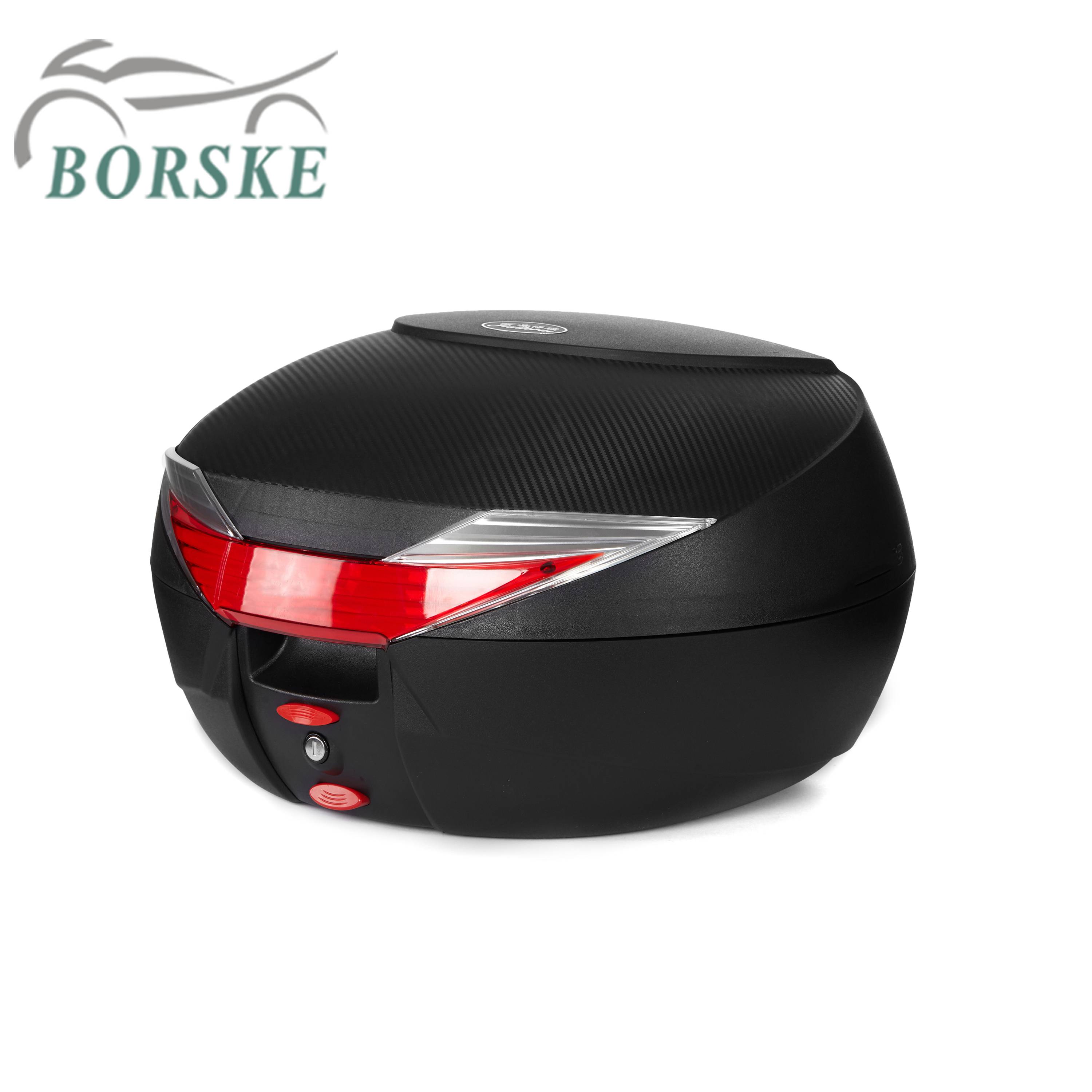 Borske Motorcycle Parts Supplier Custom 42L Motorcycle Tail Box