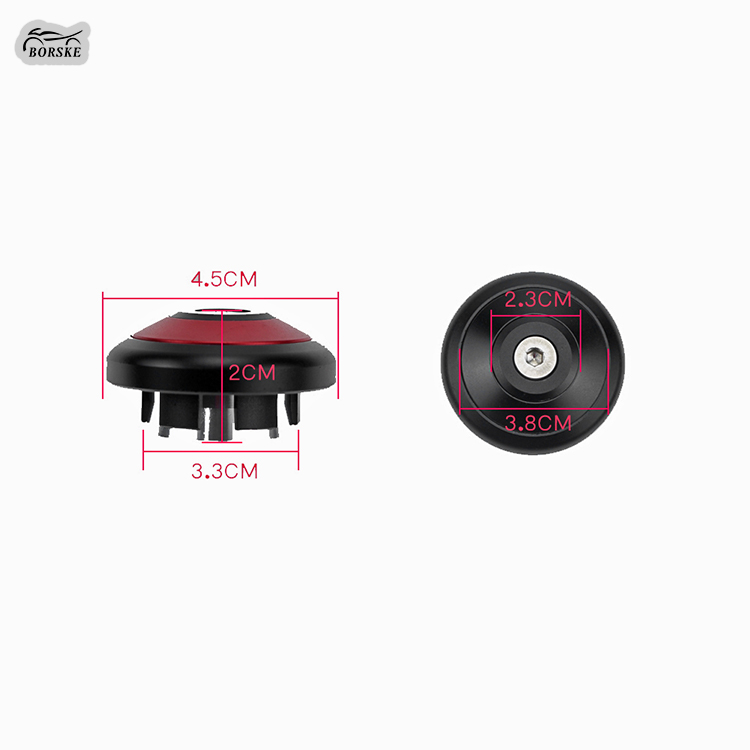 Borske Scooter Parts Factory high quality CNC aluminum wheel hub cover for Vespa 1