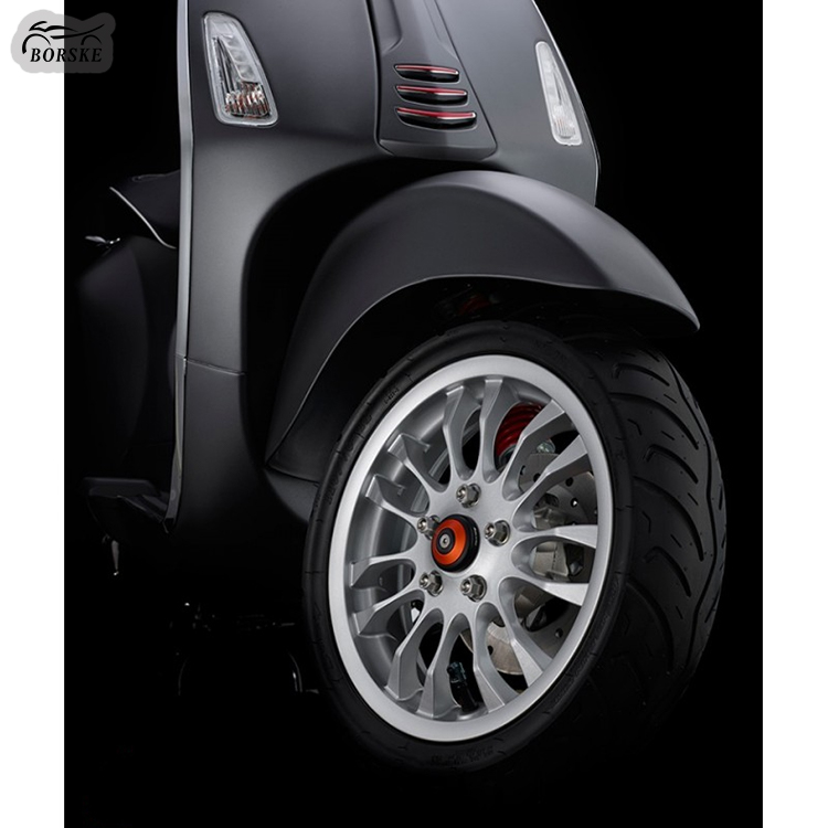 Borske Scooter Parts Factory high quality CNC aluminum wheel hub cover for Vespa 2