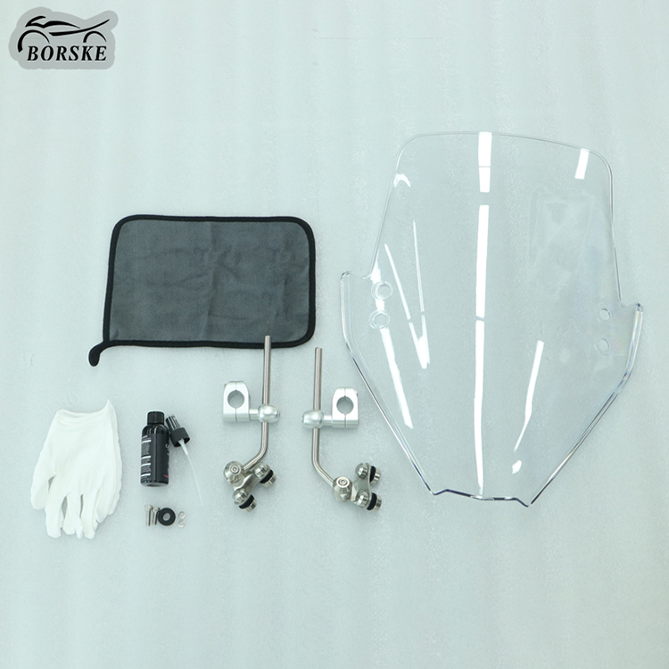 Borske Motorcycle Parts Company Custom Universal PMMA PC windshield