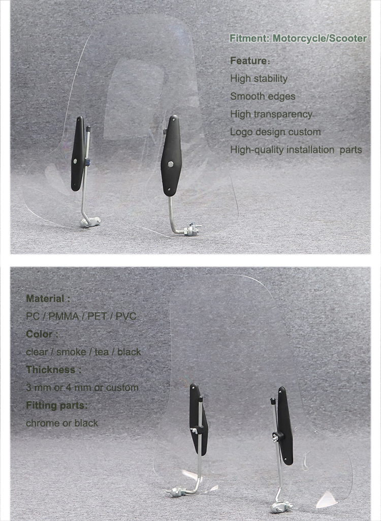 Borske motorcycle Accessories Manufacturer Police motorcycle Windshield 1