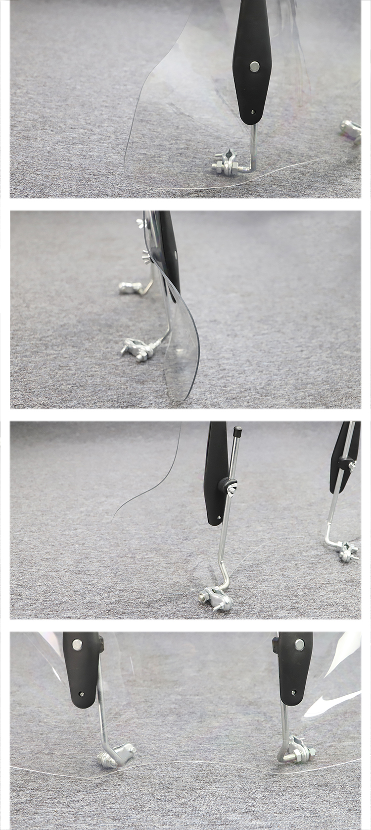 Borske motorcycle Accessories Manufacturer Police motorcycle Windshield 2