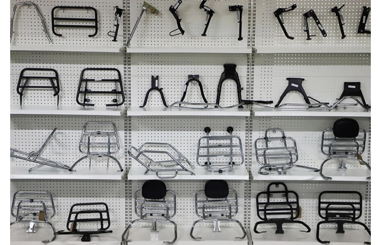 Borske motorcycle Factory Motorcycle Rear Luggage Rack Saddlebag Shelf Bracket for Yamaha SMAX 10