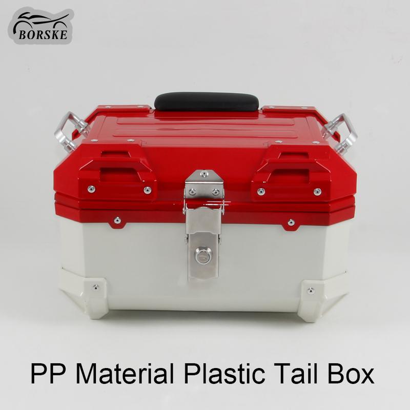 Motorcycle tail box