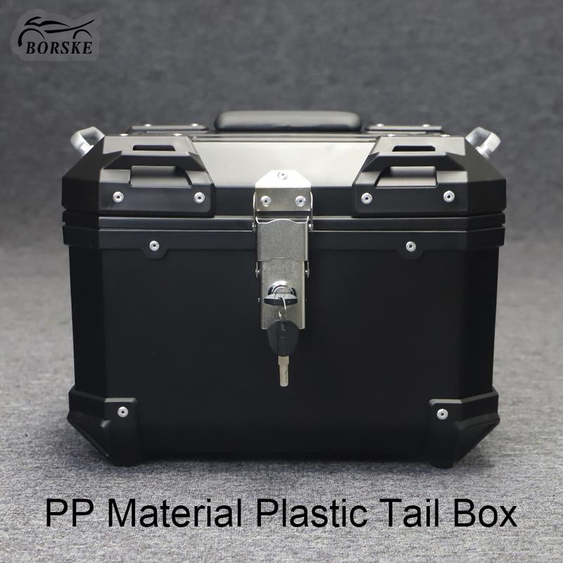 PP Plastic Motorcycle Trunk Tail Box