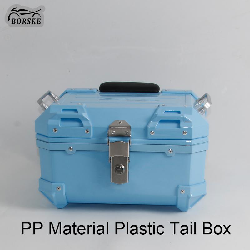 Motorcycle tail box