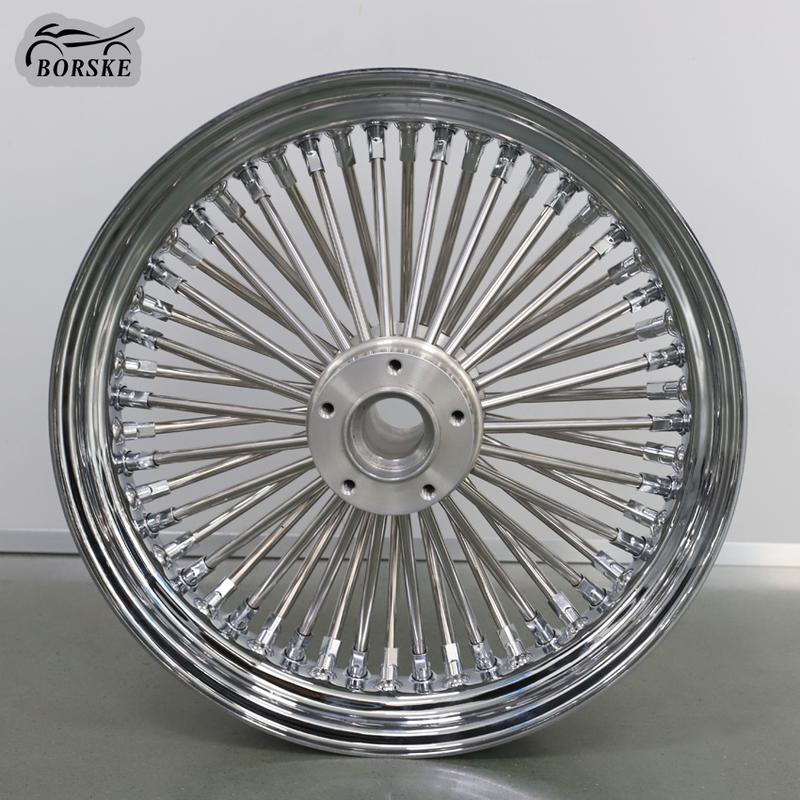 Spoke steel wheel for Harley Davidson