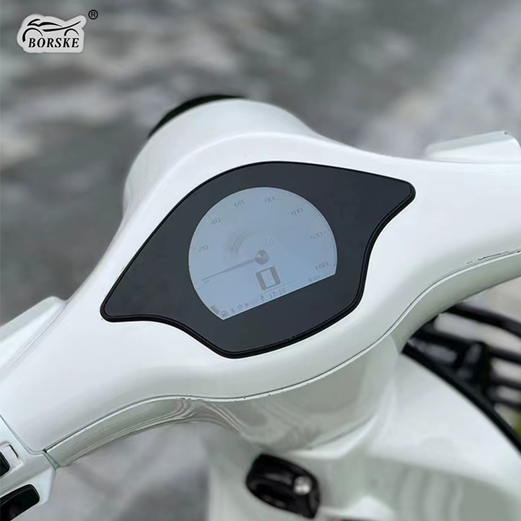 Borske motorcycle driving recorder smart electronic dashboard with front and rear dual cameras
