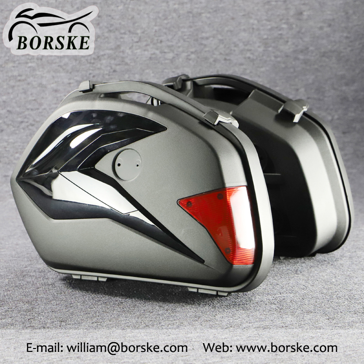 Motorcycle side box