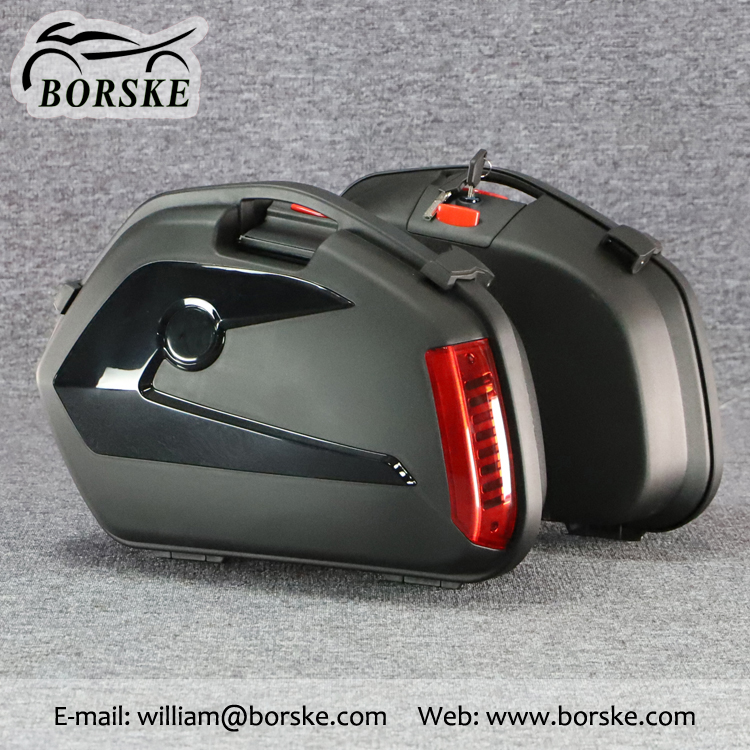 Motorcycle side box