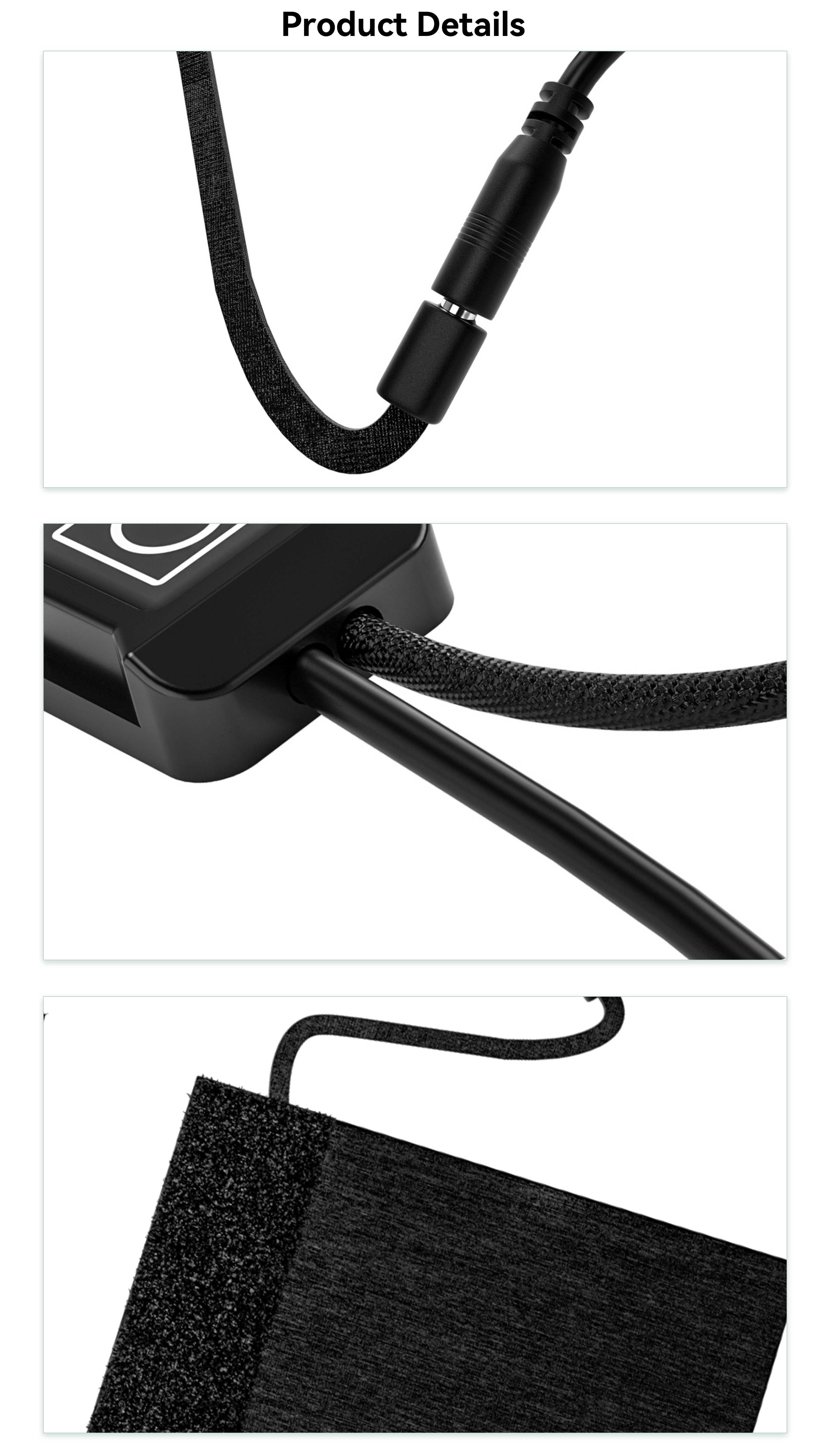 Fábrica de peças para motociclos Borske Venda por grosso de películas de aquecimento para motociclos Punhos aquecidos 2