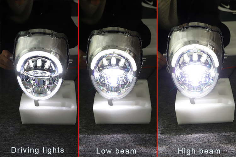 Borske motorcycle Parts Factory Wholesale Motorcycle Headlight for HONDA Scoopy i 5