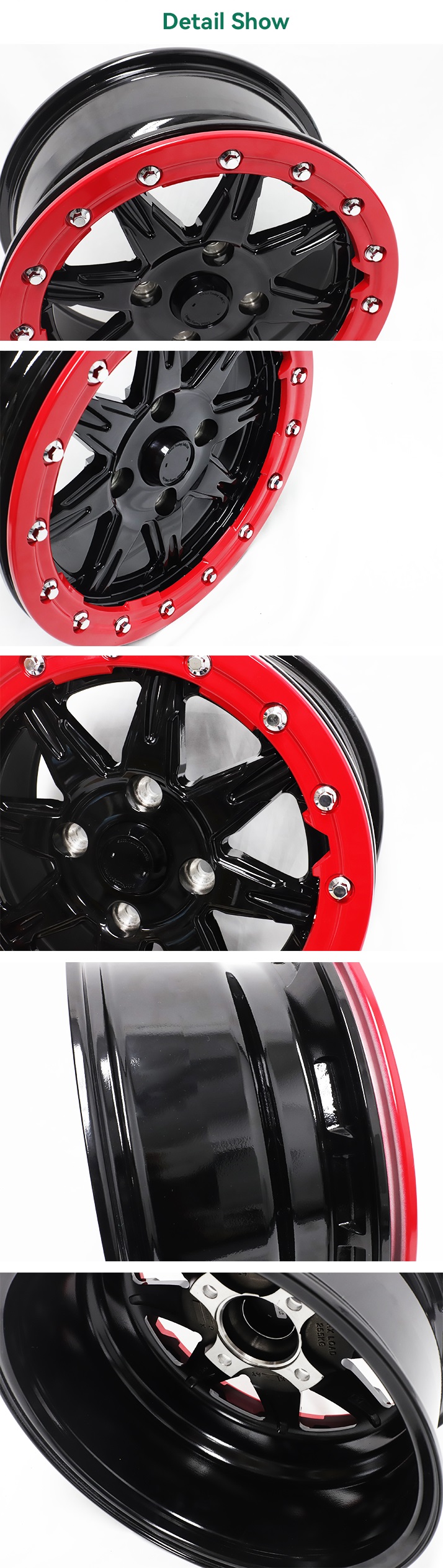 Borske Motorcycle Parts Company Custom Aluminum ATV Wheel 2