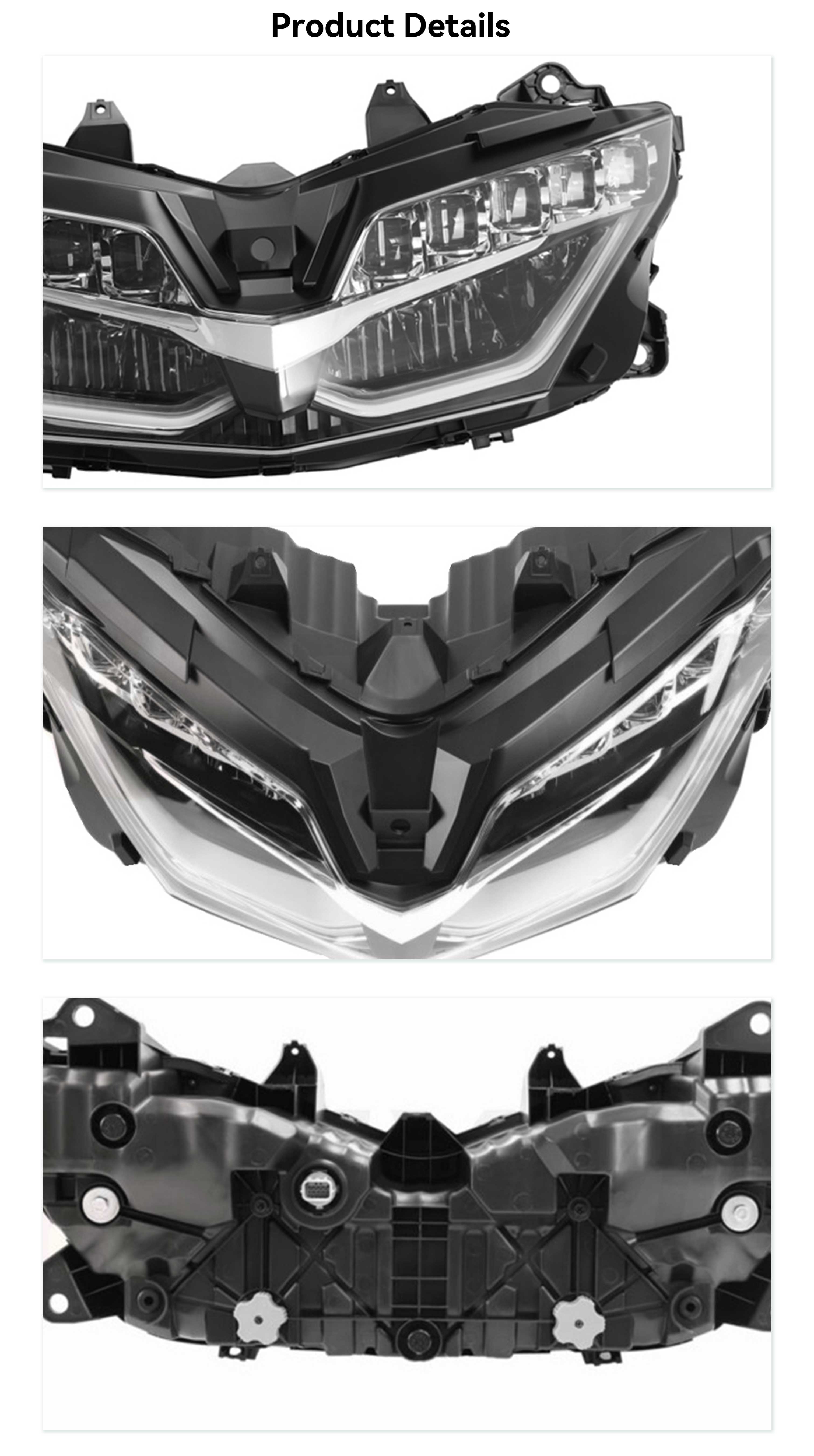 Borske мотоцикл частей завода Оптовая фара для HONDA GL1800/Goldwing 2