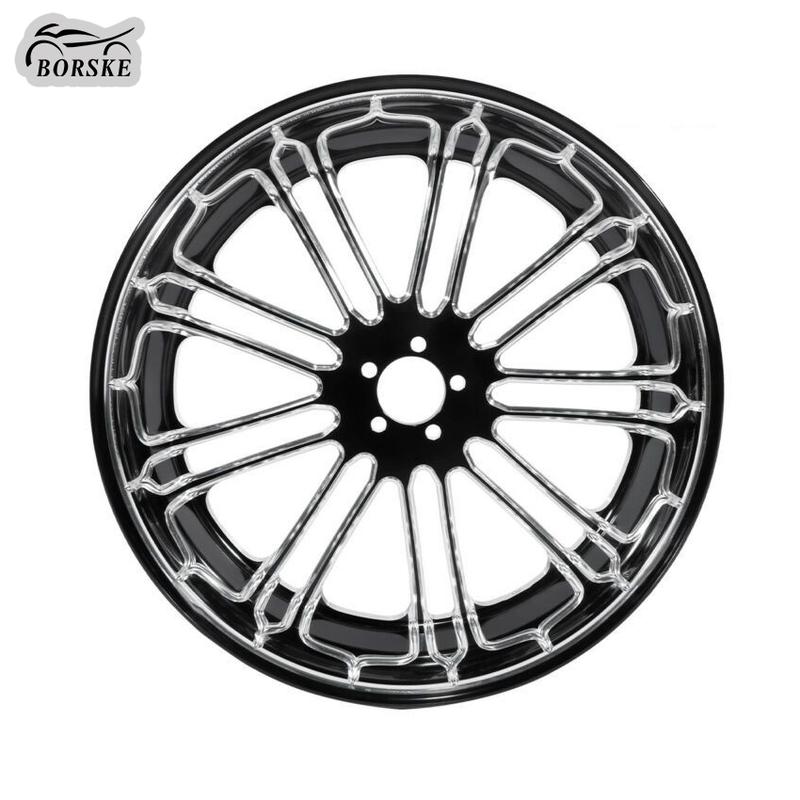 High-strength forged wheels for Harley