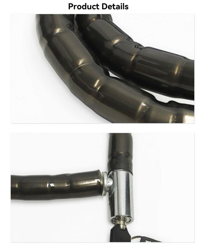 Motorcycle Accessories Heavy Duty Anti-theft High Security Bicycle Lock Motorcycle Joint Lock 4