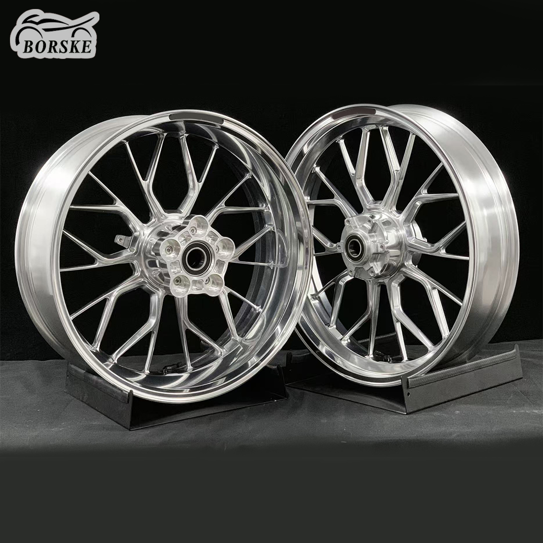 High Quality Motorcycles Front Rear Forged Wheels Durable Aluminum Alloy Wheel Sets for DUCATI V4