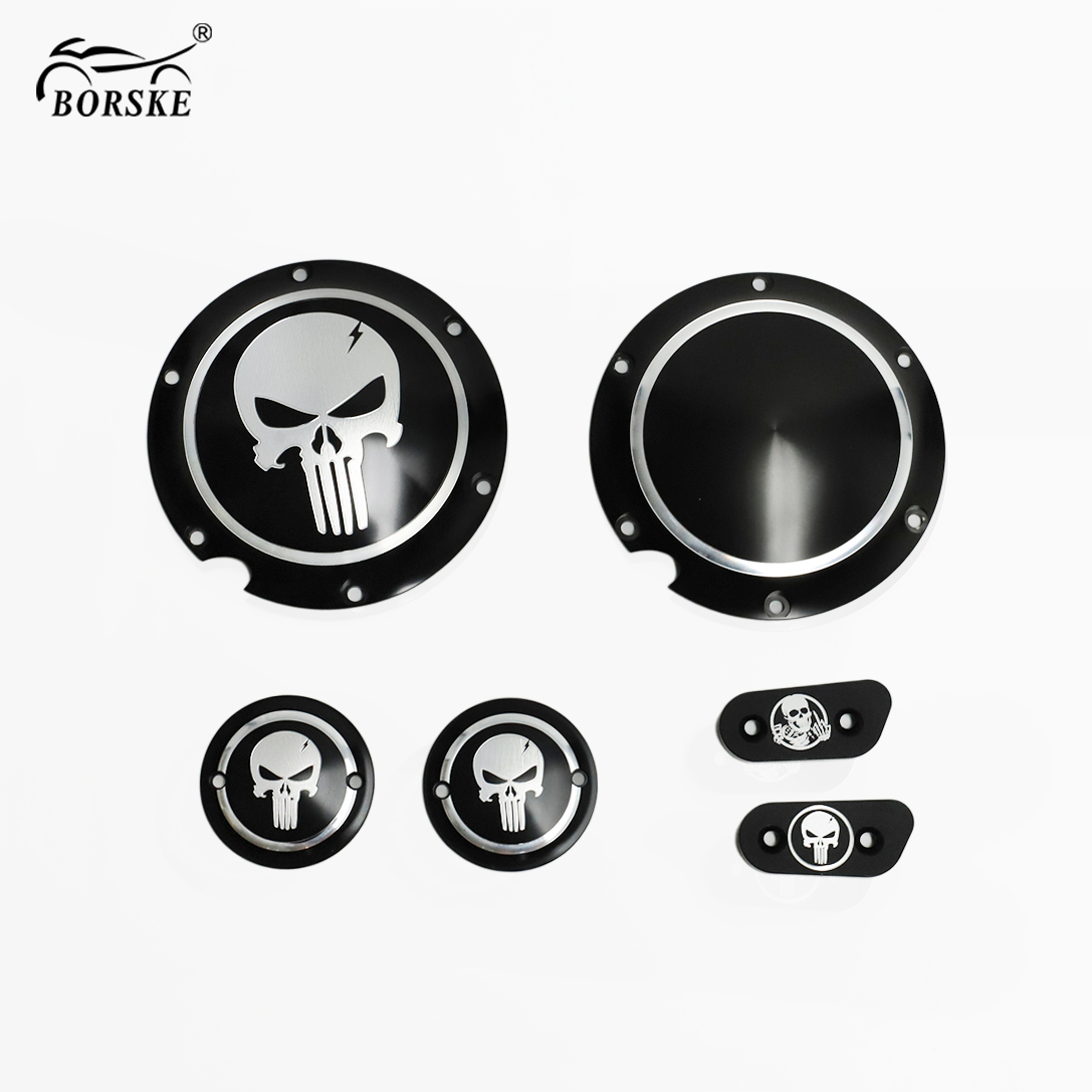 Motorcycle Aluminum Derby Cover for Harley