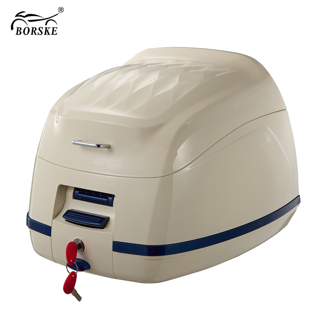 32L ABS PP Motorcycle Tail Storage Trunk