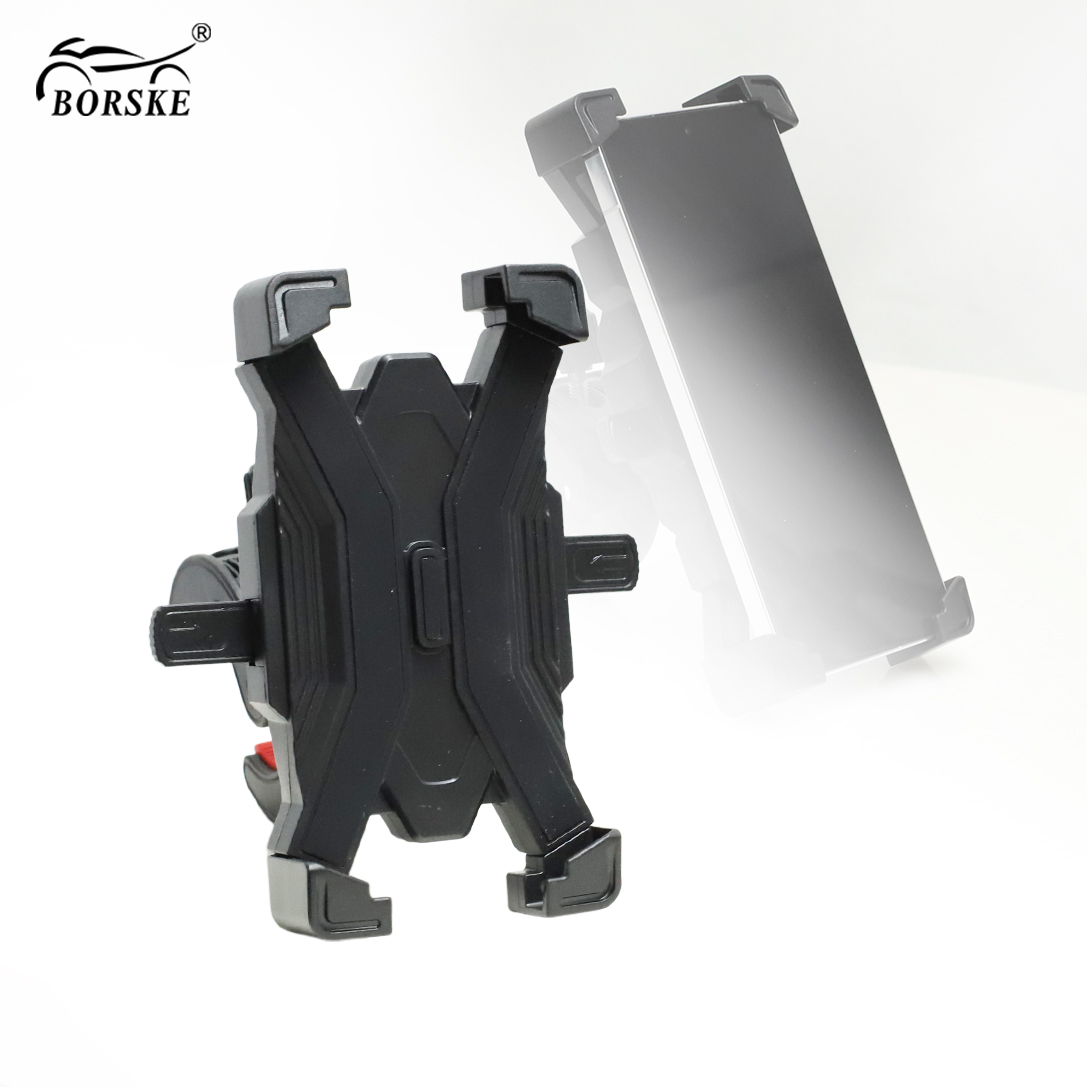 Waterproof ABS 360° Mount Motorcycle Phone Holder
