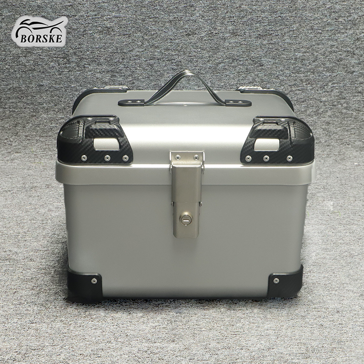 Borske Wholesale PP Motorcycle Accessories Trunk Top Case Motorbike Rear Top Box