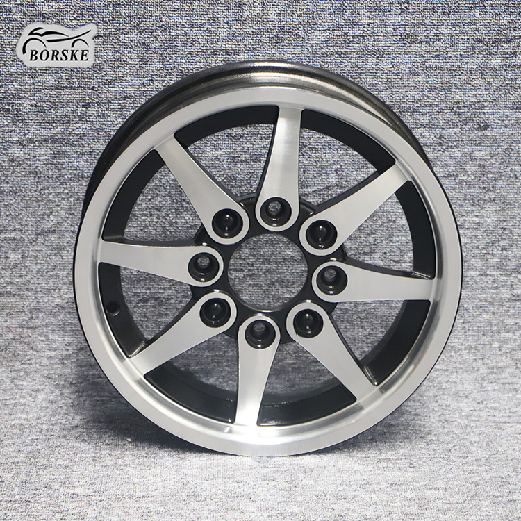 Borske Wholesale Aluminium Alloy 12" ATV Wheels Golf Cart Wheel Passenger Car Wheels generator Rims