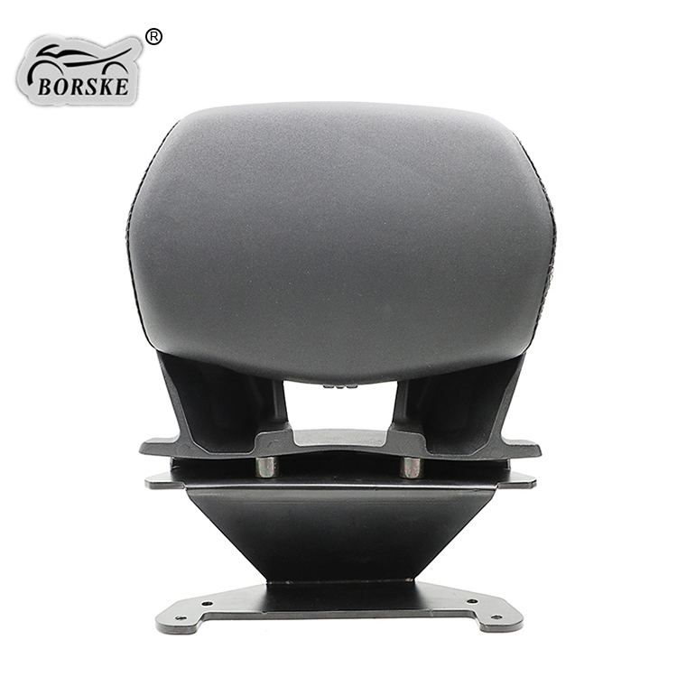 Borske motorcycle parts Supplier Wholesale PU leather backrest for SYM JoymaxZ 300