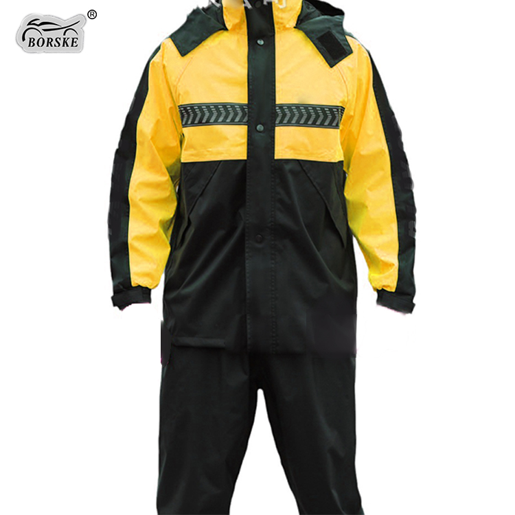 BORSKE Motorcycle Clothes Wholesale Supplier Motorcycle Riding raincoat Jacket