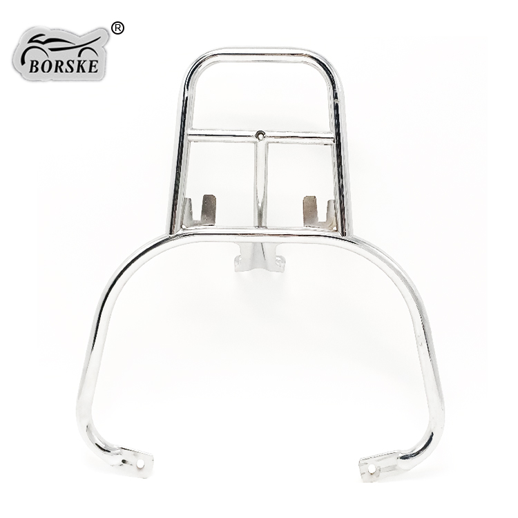 Borske scooter parts factory wholesale motorcycle tail box rack rear luggage rack for VESPA GTS