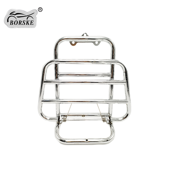 Borske motorcycle Accessories Manufacturer Aluminum Front Rack for Vespa GTS