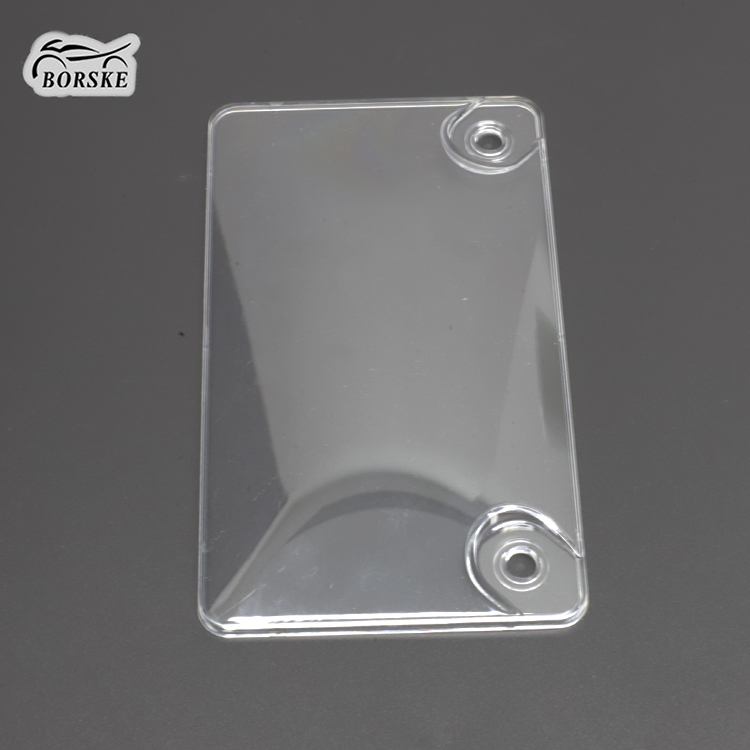 Borske Motorcycle Parts Company Wholesale Plastic License Plate Frame