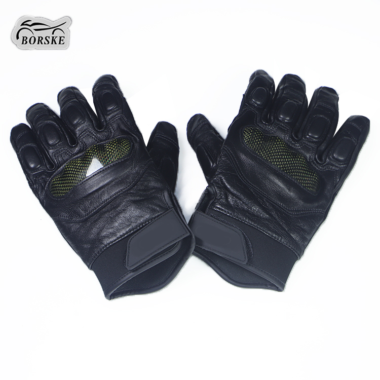 BORSKE Wholesale Waterproof Full Finger Motorcycle Racing Driver Gloves Touch Screen Men Motorbike