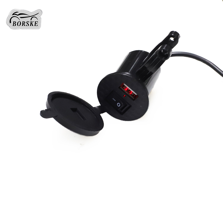 Borske Motorcycle Parts Company Wholesale Motorcycle USB charging interface
