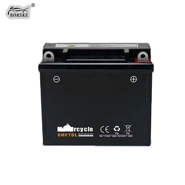 Borske Supplier Wholesale motorcycle parts 12V motorcycle battery scooter battery