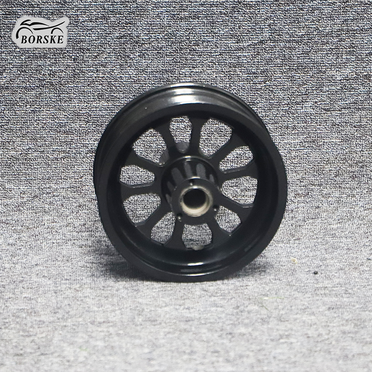 Borske wholesale Aluminium Alloy 6.5"x2" ATV Wheel Golf Cart Wheel garden cart Rims