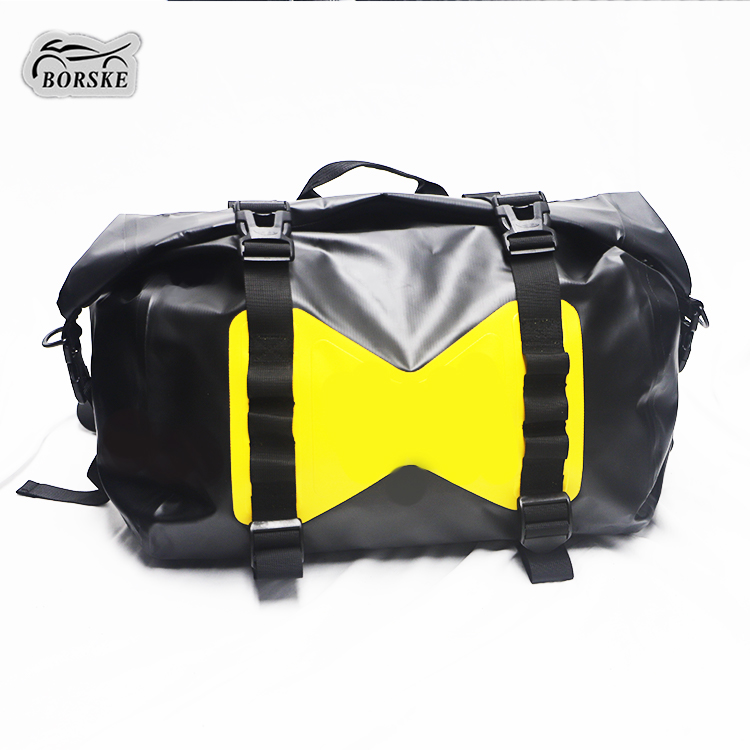 BORSKE Motorcycle Pannier Bag Waterproof Handbag Motorbike Tail Bag