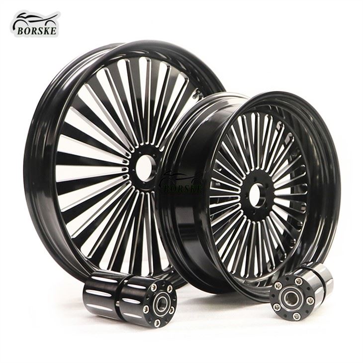 Motorcycle forging wheel