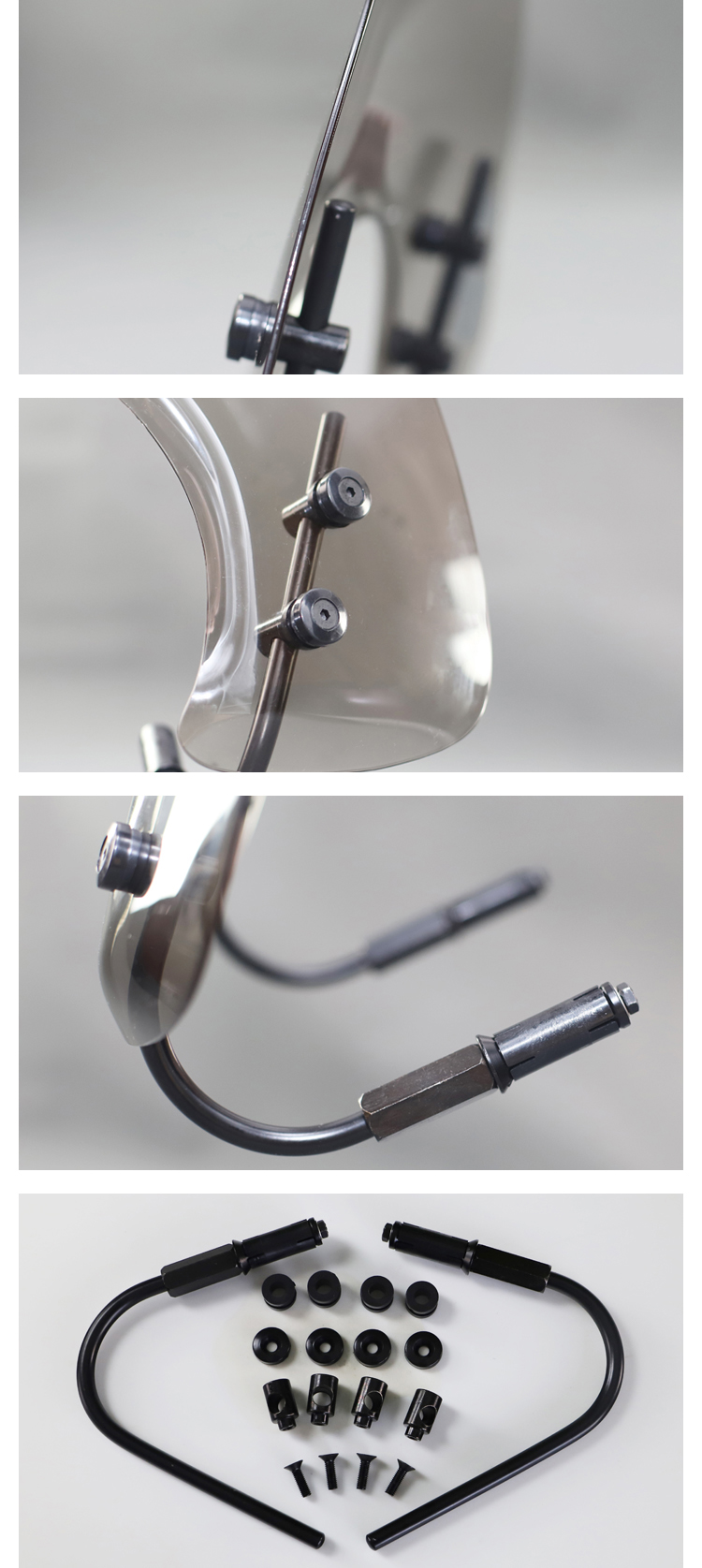 Vespa GTS windscreen 2