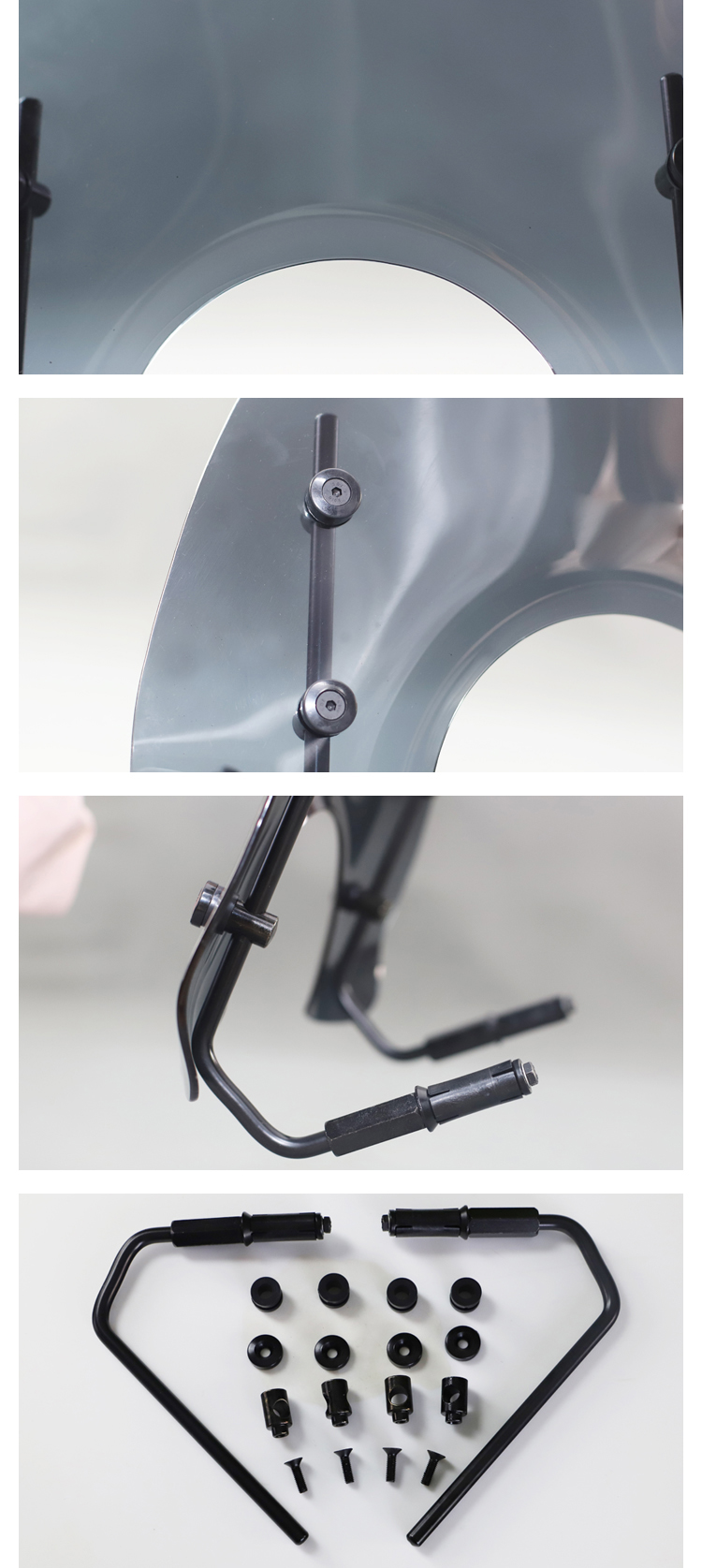 Motorrad-Windschutzscheibe für Vespa LX 2