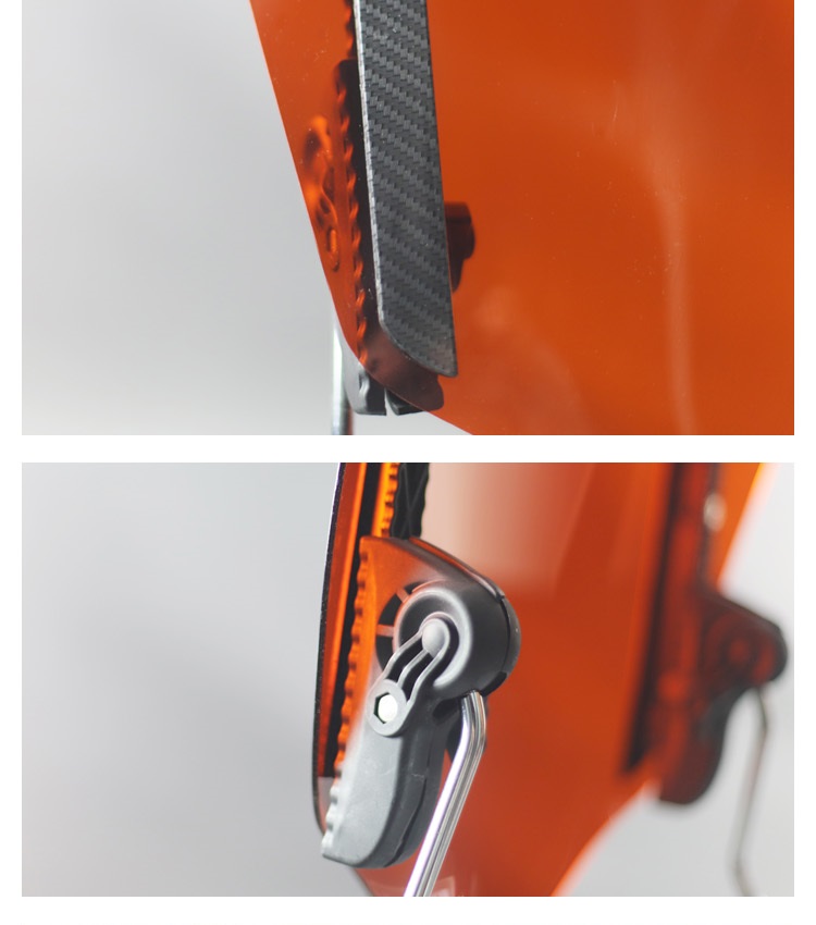 Ветровое стекло для скутера Kawasaki Yamaha Ducati 3