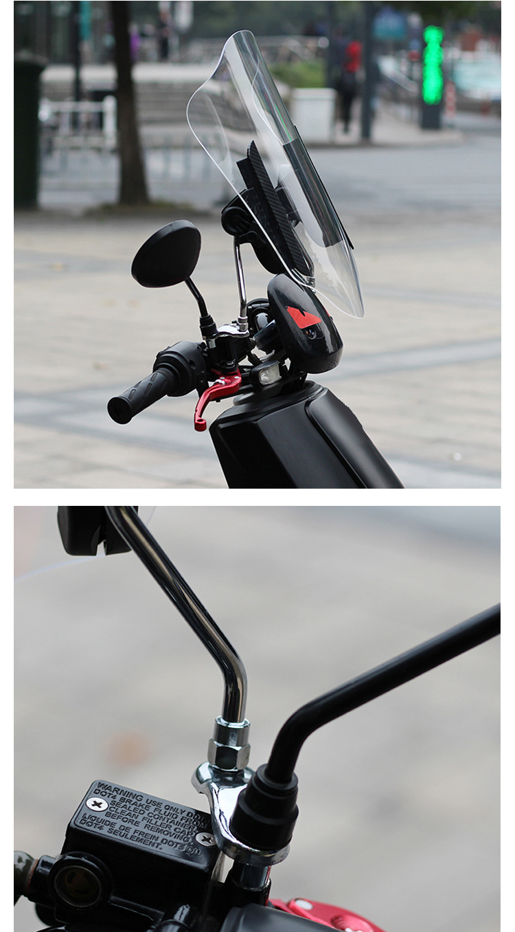 Universal clear scooter windshields 2