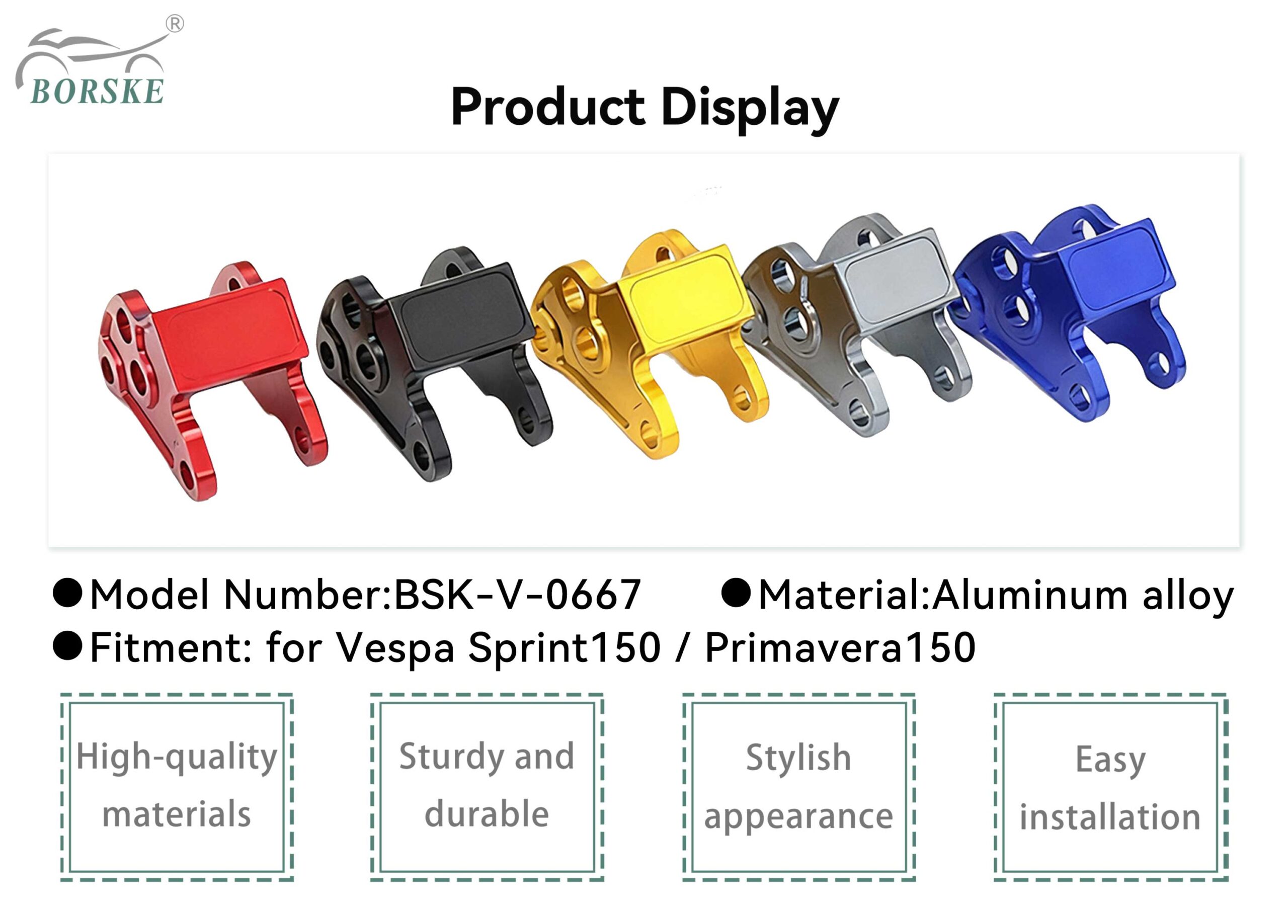 Shock Bracket Transfer for Vespa Sprint Primavera 150 1